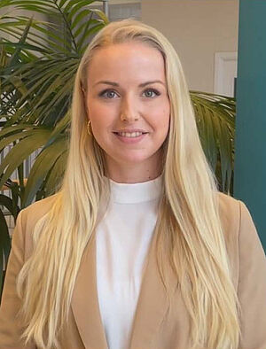 Portræt af Mathilde Tarp-Havmose