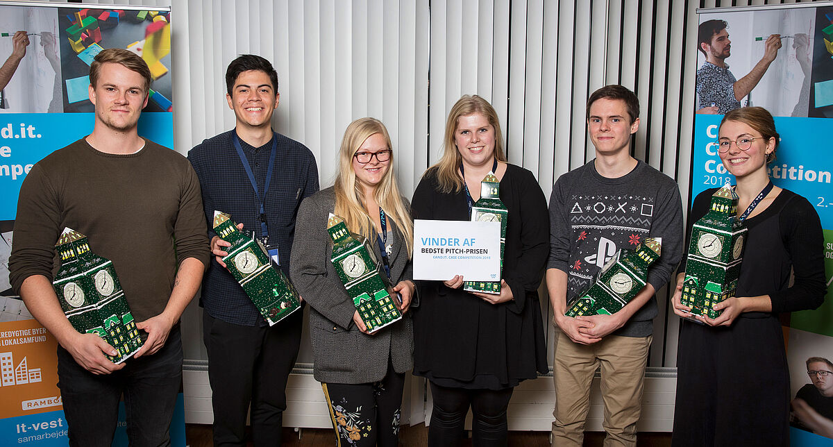 Vinder af Bedste pitch-prisen.