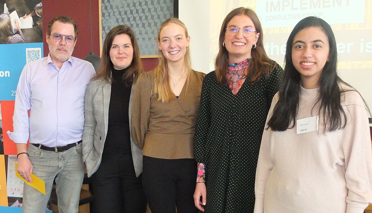 Gruppen Cyberfit, vinder af hovedprisen inden for Cyber Awareness.