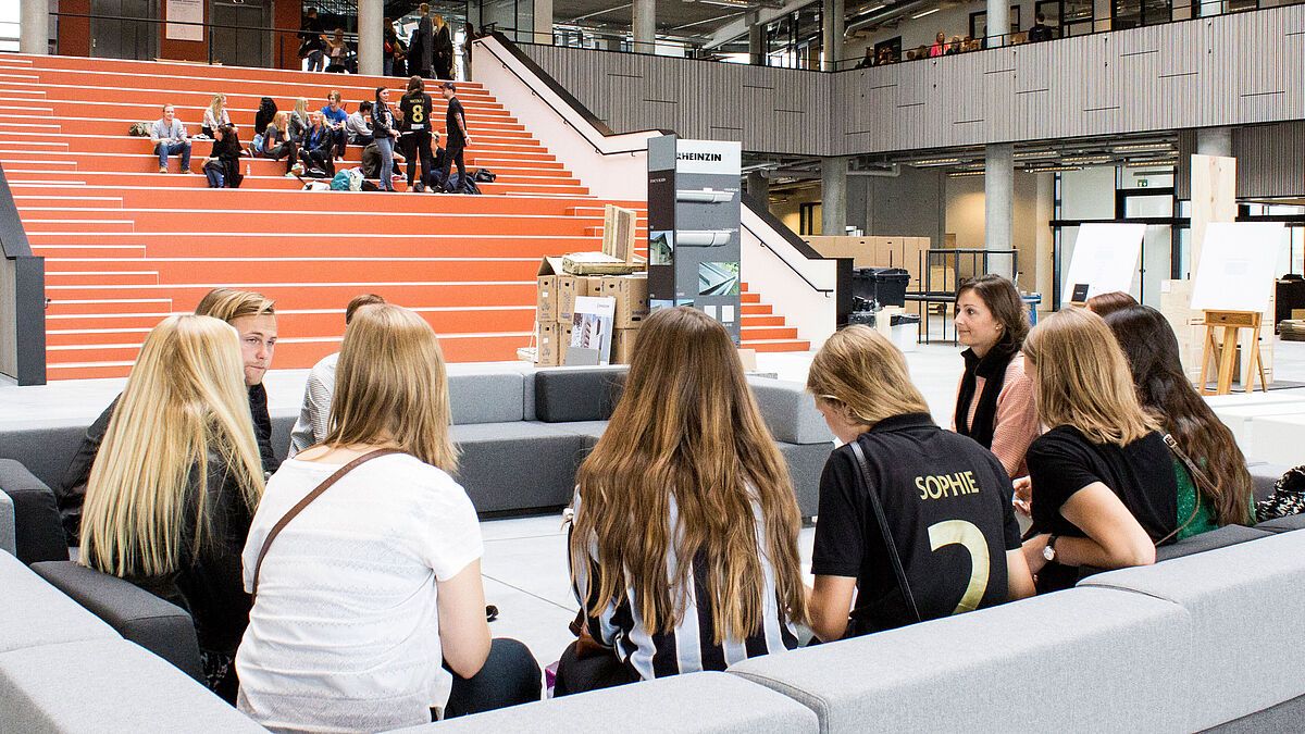 Dækbillede for cand.it.-uddannelsen i Information Studies / Informationsvidenskab, fra Create-bygningen på Aalborg Universitet