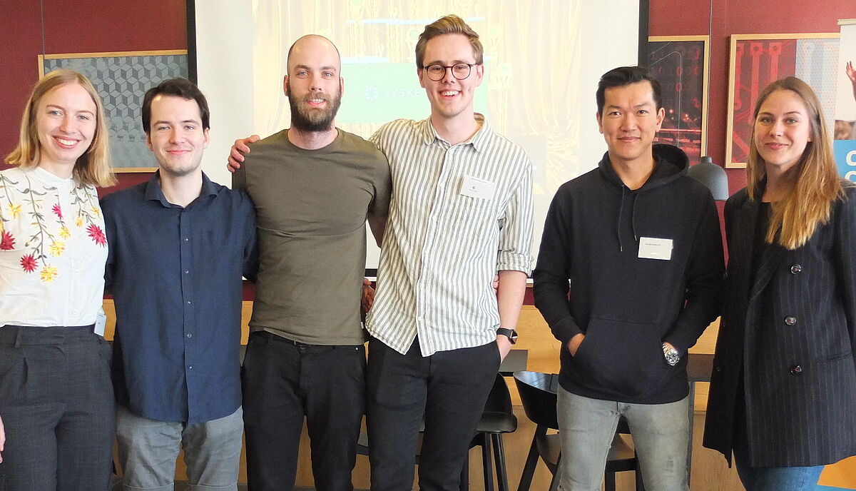 Gruppen The Winners - vinder af hovedprisen inden for Security by Design.